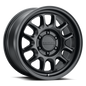 Raceline 958B Rogue 17x8in / 6x120 BP / 30mm Offset / 67.1mm Bore - Satin Black Wheel