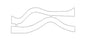 Cometic Ford Windsor .060in Fiber Intake End Seals Kit