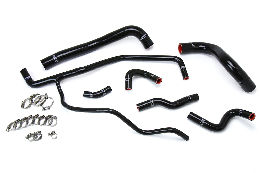HPS Performance Silicone Hose Kit - Radiator and Heater Hose 57-1583-BLK