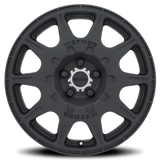 Method MR502 RALLY 17x8 +38mm Offset 5x100 67.1mm CB Matte Black Wheel