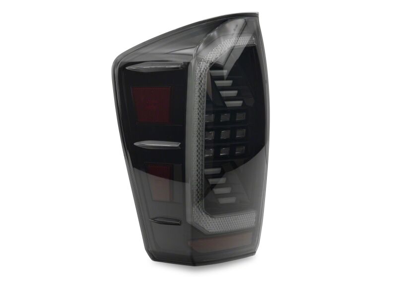 Raxiom 16-23 Toyota Tacoma LED Tail Lights- Black Housing- Clear Lens