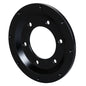 Wilwood Import Built Shelby CSX6000 6in x 4.25in - 8in x 7in Front Rotor Adapter - Black - 2 Pack