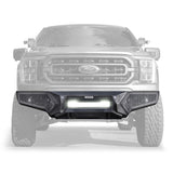 Go Rhino 21-23 Ford F-150 (4dr) Element Front Bumper w/ Power Bar - Tex. Blk
