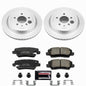 Power Stop 13-18 Cadillac ATS Rear Z23 Coated Brake Kit