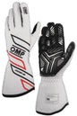 OMP ONE-S GLOVES my2025 FIA 8856-2018 NAVY BLUE / CYAN SZ M