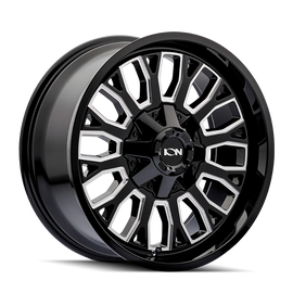 ION Type 152 20x9 / 5x127 BP / 0mm Offset / 87.1mm Hub Black/Milled Wheel