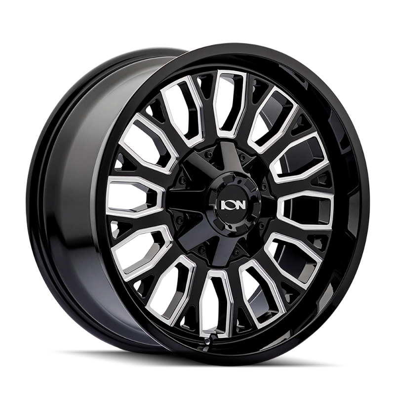 ION Type 152 20x9 / 8x170 BP / 0mm Offset / 125.2mm Hub Black/Milled Wheel