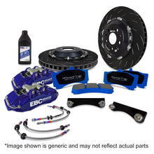 Load image into Gallery viewer, EBC Racing 2022+ Ineos Grenadier Blue Apollo-6 Calipers 355mm Rotors Front Big Brake Kit