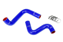 Load image into Gallery viewer, HPS Performance Silicone Hose Kit - Radiator Hose 57-1955-BLUE