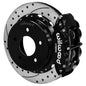 Wilwood 88-98 Chevy Silverado Superlite 4R 12.88x1.10in Drill/Slot Rear Drum to Disc Conv. - Black
