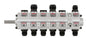 Peterson Fluid Systems R4 6-Stage Oil Pump - Right Side Mount - Rear Drive Drag - Front Pressure