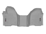 WeatherTech 2019+ Chevy Silverado 1500 (Bench Seat No Flow Through Console) Front FloorLiner - Grey