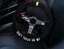 Load image into Gallery viewer, PRP Deep Dish Suede Steering Wheel - Dont Tread on Me