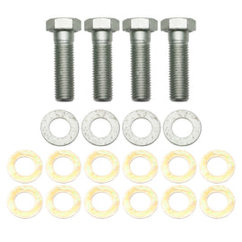 Wilwood M16-2.00x55mm Bracket Bolt Kit w/ Washers & Shims (Pack of 4)