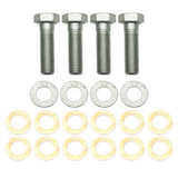 Wilwood M16-2.00x55mm Bracket Bolt Kit w/ Washers & Shims (Pack of 4)