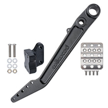 Load image into Gallery viewer, Wilwood Adjustable 5.5-6.25:1 Ratio Reverse Mount Pedal Replacement Kit - Black E-coat