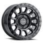 ICON Hulse 18x9 6x5.5 0mm Offset 5in BS Double Black