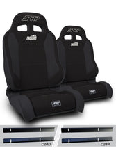 Load image into Gallery viewer, PRP 03-06 Jeep Wrangler TJ Enduro Elite Suspension Seat - Trek Edition - Black (Pair)