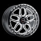 Weld 17x10 Laguna Beadlock 5x120 ET42 BS 7.15 Gloss Black 78.1