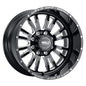 Weld Slingblade 20x10 8x170 ET-18 BS4.75 Gloss BLK MIL 125.1 Wheel
