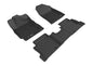 3D MAXpider 2017-2020 Hyundai Elantra Kagu 1st & 2nd Row Floormats - Black