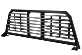 Gen-Y 19+ Dogde Ram 2500/3500 Defender Headache Rack/ 3-Louver Panels - Black