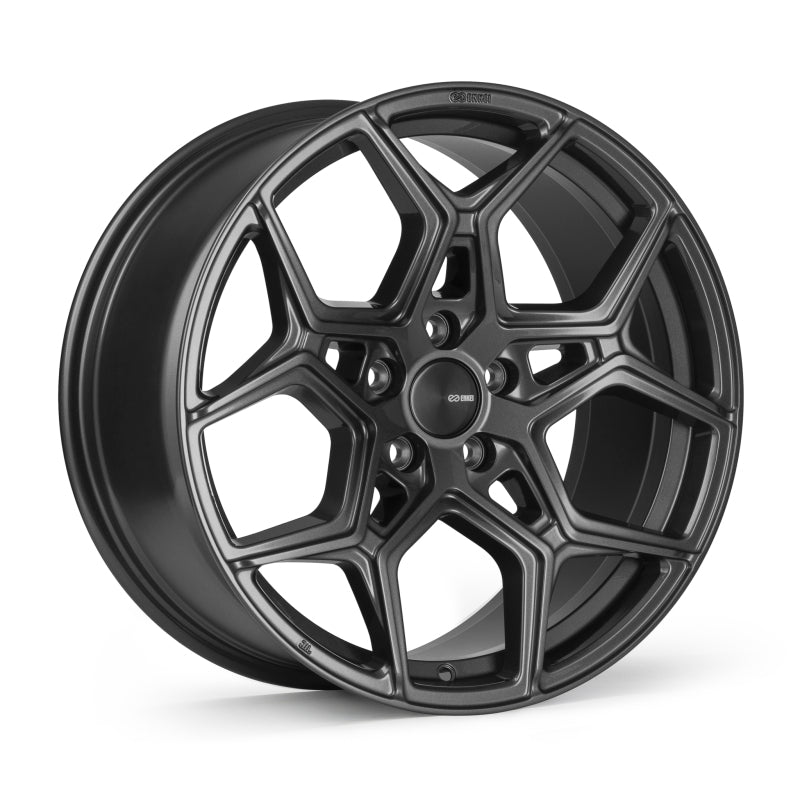 Enkei Quest 20x9 / 5x120 BP / ET40 / 72.6mm Bore - Gloss Light Gunmetal Wheel