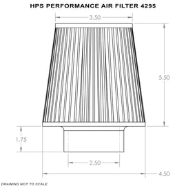 HPS Performance Air Filter 2.5