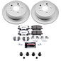 Power Stop 04-06 Lexus RX330 Rear Z36 Coated Truck & Tow Brake Kit