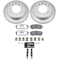 Power Stop 10-23 Lexus GX460 Rear Z36 Coated Truck & Tow Brake Kit