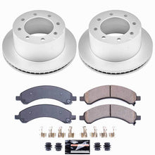 Load image into Gallery viewer, Power Stop 03-08 Chevrolet Express 3500 Rear Z23 Coated Brake Kit
