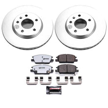 Load image into Gallery viewer, Power Stop 17-19 Buick LaCrosse Front Z36 Coated Truck &amp; Tow Brake Kit