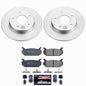 Power Stop 93-97 Ford Probe Rear Z23 Coated Brake Kit