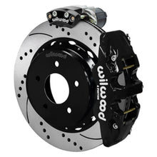 Load image into Gallery viewer, Wilwood 88-98 GM C1500 Aero4 Rear Elec. Parking Brake Kit 14in SRP Rotor 3.25in Offset - Blk