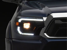 Load image into Gallery viewer, Raxiom 12-15 ToyotaTacoma Axial Series Switchback Projector Headlights- Black Housing- Clear Lens