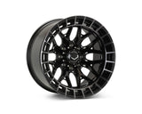 Vossen HFX-1 20x9 - 8x180 - ET0 - Deep Face - 124.3 - Tinted Gloss Black Wheel