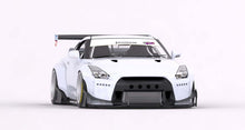 Load image into Gallery viewer, GReddy 09+ Nissan GT-R R35 Pandem Front Lip Dry Carbon (Special Order)