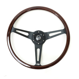NRG Classic Vintage Wheel (380mm) 3 Spoke Center 1in Deep Dish