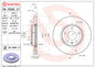 Brembo OE 14-15 Chevrolet Cruze/19-22 Equinox/Malibu/21-24 Trailblazer UV Coated Brake Disc - Front