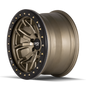 Dirty Life 9303 DT-1 20x9 / 8x165.1 BP / 0mm Offset / 130.8mm Hub Satin Gold Wheel - Beadlock