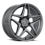Kansei K15G Astro 19x9.5in / 5x114.3 BP / 35mm Offset / 73.1mm Bore - Gunmetal Wheel