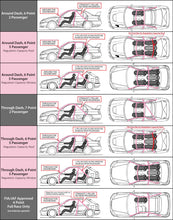 Load image into Gallery viewer, Cusco Chromoly Roll Cage 7 Point 4 Passenger Through Dash 2015 Subaru WRX / STI