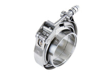 Load image into Gallery viewer, HPS Stainless Steel 3-1/2" V Band Clamp Kit, Stainless Steel Flanges, Quick Release