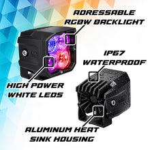 Load image into Gallery viewer, XKGlow RGBW Addressable Cube Light Kit - Driving Beam