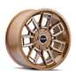 Mayhem 8118 Ordinance 20x9 / 6x135/139.7 BP / 106.1mm Hub Matte Bronze Wheel w/ Milled Spokes