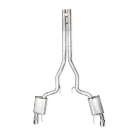 Stainless Works 2024 Mustang GT Catback Dual Tips Legend Sound H-Pipe Factory Connect Exhaust