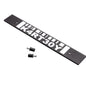 Kartboy Subaru License Plate Delete - Black Barcode