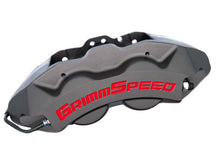Load image into Gallery viewer, GrimmSpeed 13-26 BRZ GR86 Grey 4-Piston Brake Caliper Kit 326mm Rotor