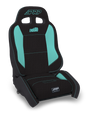 PRP EnduroCrawl Reclining Suspension Seat - Black/Teal Tweed - Driver