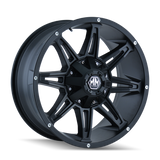 Mayhem 8090 Rampage 20x9 / 8x170 BP / 18mm Offset / 130.8mm Hub Matte Black Wheel